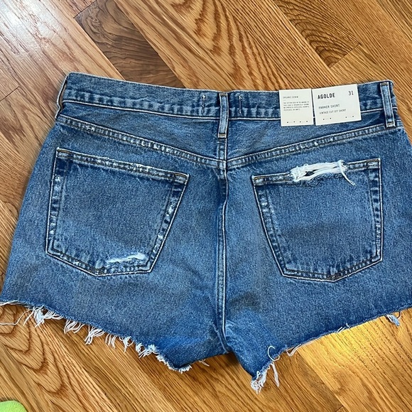 AGolde Parker Vintage Cut Off Short Size 31 NWT - Picture 12 of 16